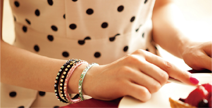 軽やかなブレスレット