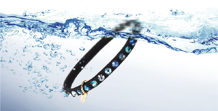 水にも強いブレスレット